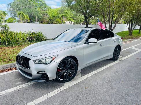 Used 2018 INFINITI Q50 Luxe w/ Essential Package (3.0T Luxe) image 1