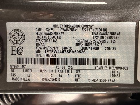 Used 2025 Ford F150 Tremor image 58