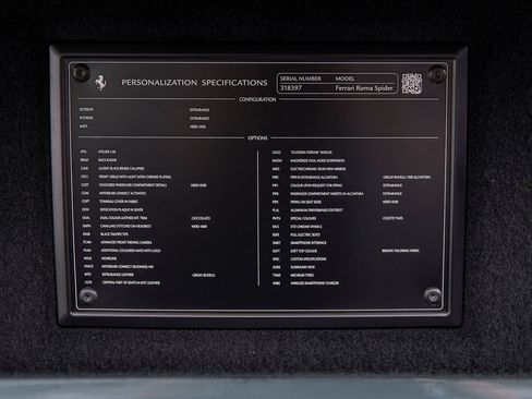 Certified 2025 Ferrari Roma Spider RWD image 35