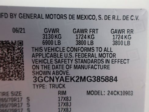 Used 2021 Chevrolet Silverado 1500 W/T w/ WT Value Package AWD/4WD image 37