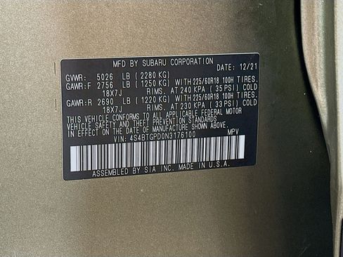 Used 2022 Subaru Outback Touring XT w/ Popular Package #2 image 32