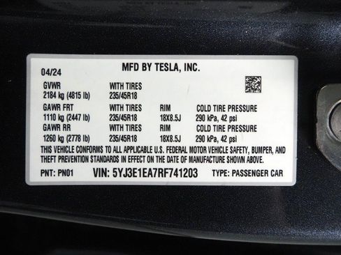 Used 2024 Tesla Model 3 RWD image 67