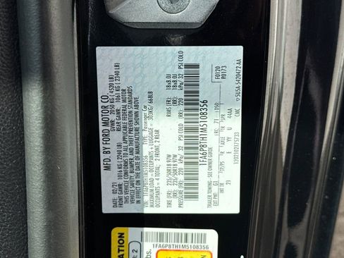 Used 2021 Ford Mustang Coupe w/ Equipment Group 101A image 32