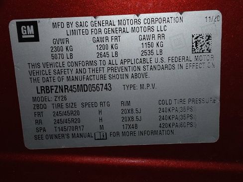 Used 2021 Buick Envision Essence w/ Sport Touring Package FWD image 33
