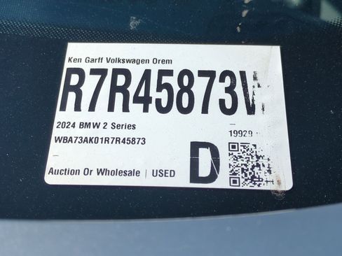 Used 2024 BMW 228i xDrive Gran Coupe w/ Convenience Package image 36