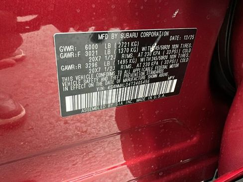 New 2026 Subaru Ascent Bronze Edition AWD/4WD image 30