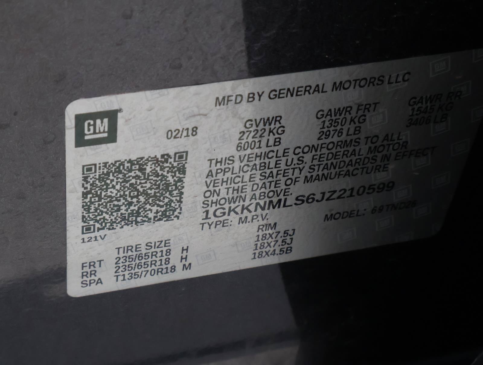 Used 2018 GMC Acadia SLT FWD image 23