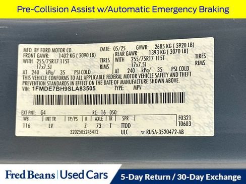 Certified 2025 Ford Bronco Big Bend AWD/4WD image 38