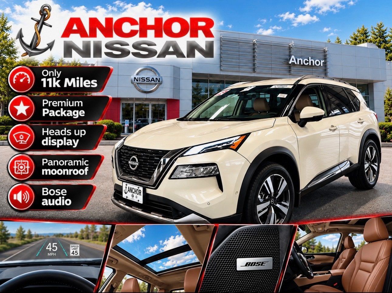 Used 2023 Nissan Rogue Platinum w/ Platinum Premium Package AWD/4WD image 1