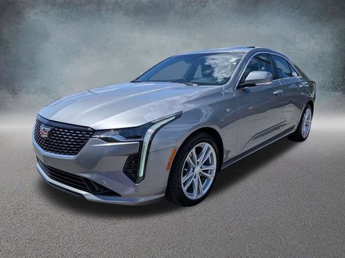 Used 2023 Cadillac CT4 Luxury w/ Sun And Sound Package RWD image 1