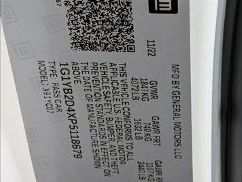 Used 2023 Chevrolet Corvette Stingray Preferred Cpe w/ Z51 Performance Package image 24