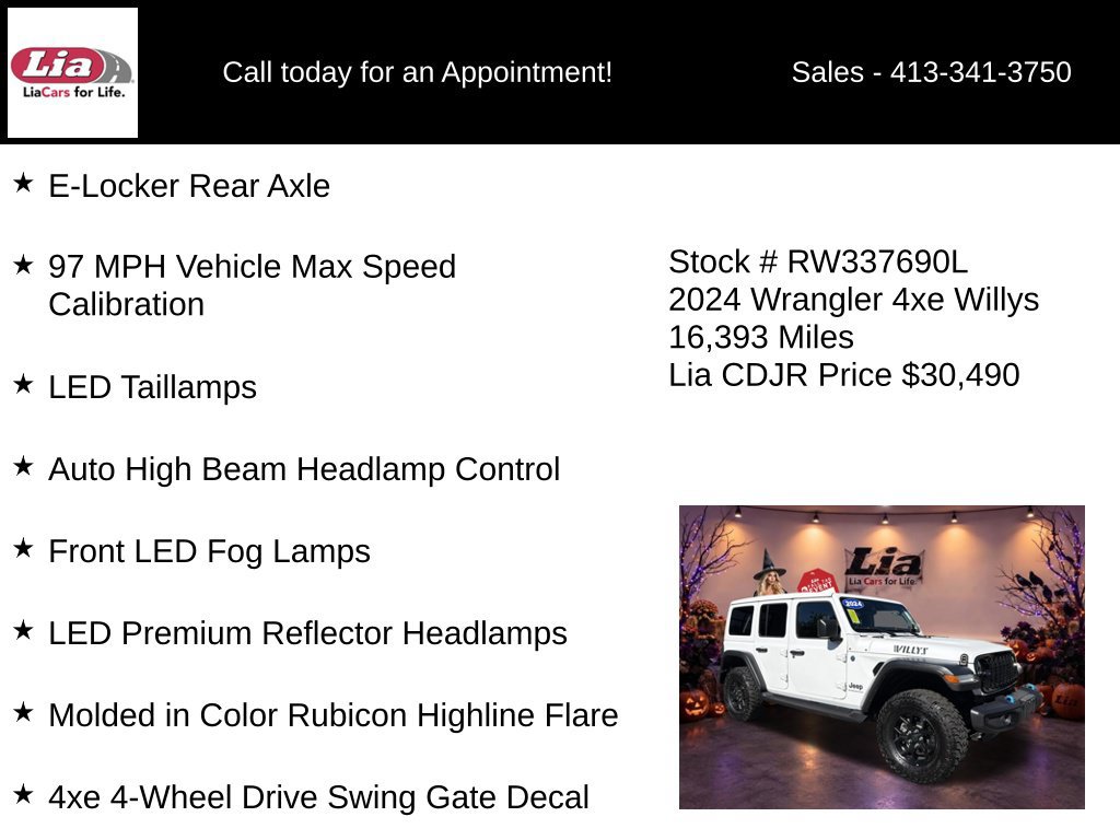Used 2024 Jeep Wrangler Unlimited AWD/4WD image 31