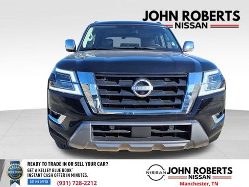 Used 2022 Nissan Armada Platinum w/ Captain's Chairs Package image 14