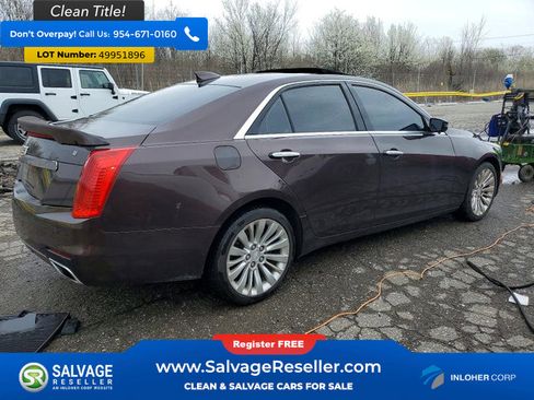 Used 2016 Cadillac CTS Luxury AWD/4WD image 4