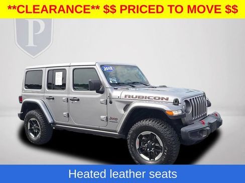 Used 2018 Jeep Wrangler Unlimited Rubicon w/ Cold Weather Group AWD/4WD image 2