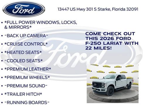 New 2026 Ford F250 Lariat AWD/4WD image 10
