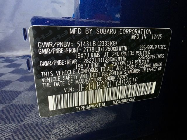 New 2026 Subaru Outback Limited XT AWD/4WD image 39