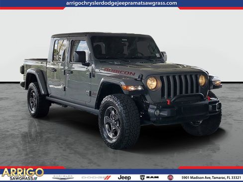 Used 2021 Jeep Gladiator Rubicon w/ Safety Group AWD/4WD image 1