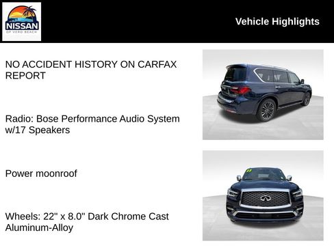 Used 2023 INFINITI QX80 Sensory w/ Cargo Package AWD/4WD image 19