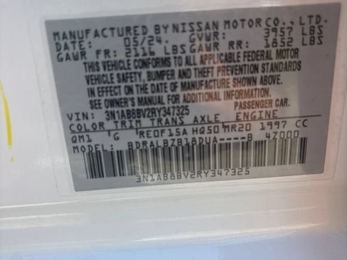 Used 2024 Nissan Sentra S FWD image 15