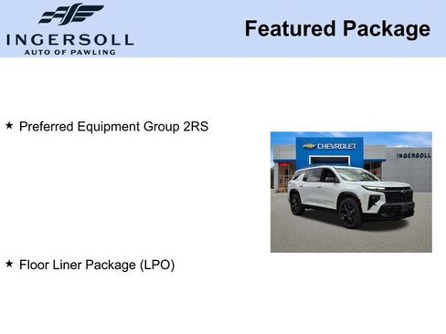 Used 2024 Chevrolet Traverse RS w/ LPO, Floor Liner Package image 8