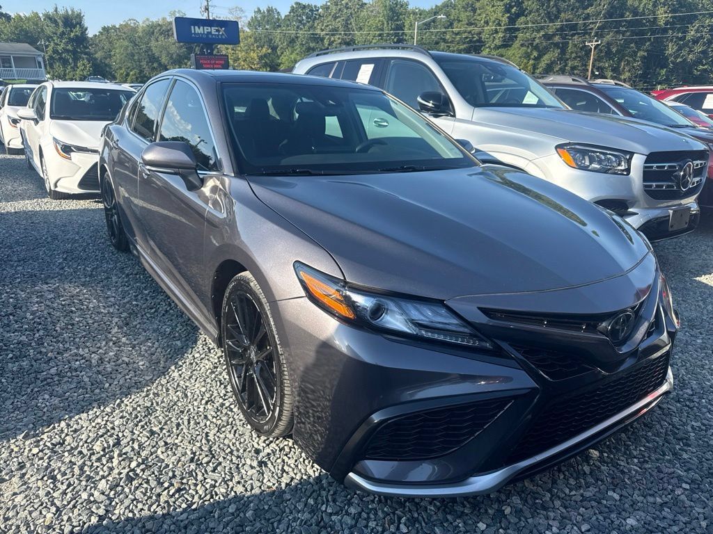Used 2021 Toyota Camry XSE FWD image 2