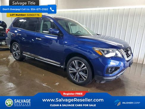 Used 2017 Nissan Pathfinder Platinum w/ Family Entertainment Package AWD/4WD image 5