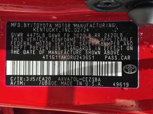 Used 2024 Toyota Camry SE FWD image 13