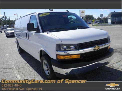 New 2025 Chevrolet Express 3500 Extended w/ Driver Convenience Package RWD image 1