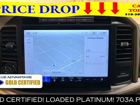 Certified 2024 Ford F150 Platinum w/ Equipment Group 703A Plus AWD/4WD image 45