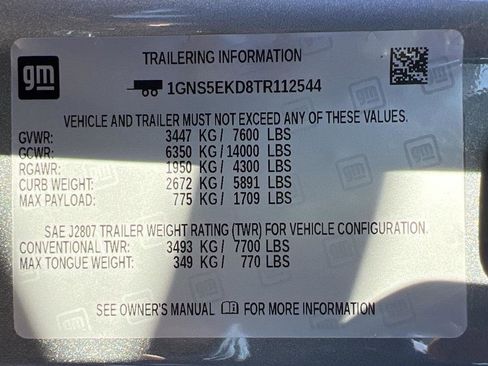 New 2026 Chevrolet Suburban RST w/ Comfort Package image 33