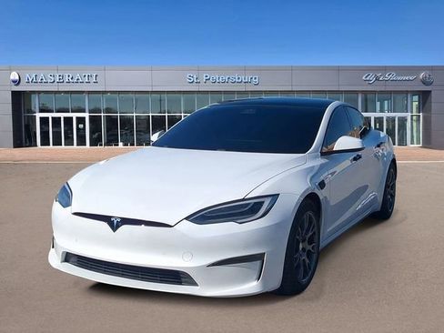 Used 2021 Tesla Model S Plaid image 1