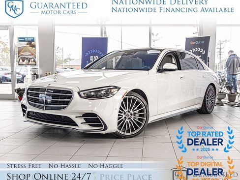 Used 2023 Mercedes-Benz S 500 4MATIC w/ AMG Line image 1