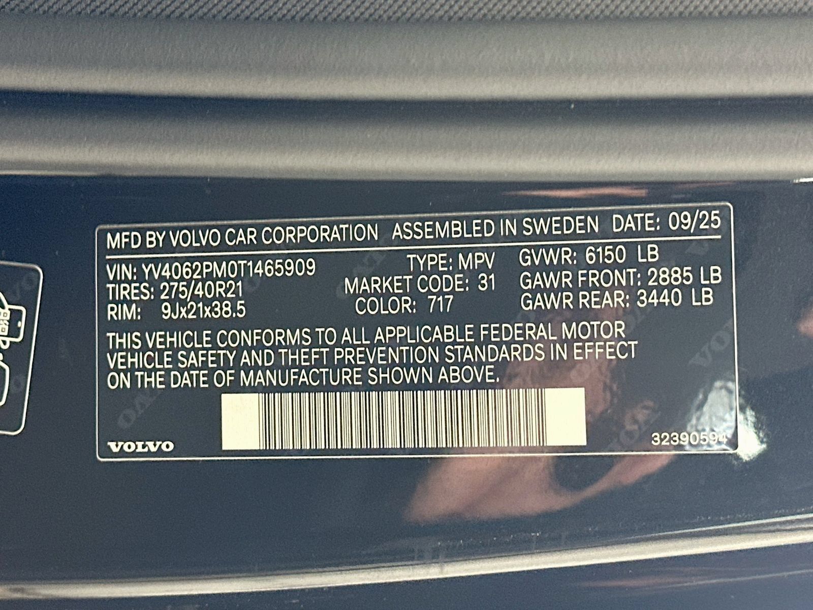 Used 2026 Volvo XC90 B6 Ultra AWD/4WD image 48