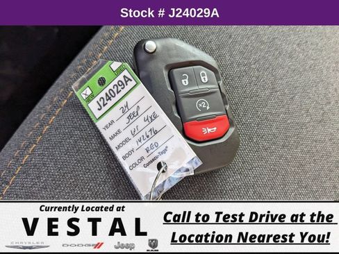 New 2024 Jeep Wrangler Unlimited w/ Convenience Group AWD/4WD image 35