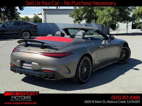 Used 2022 Mercedes-Benz SL 55 AMG 4MATIC w/ AMG Night Package II image 7