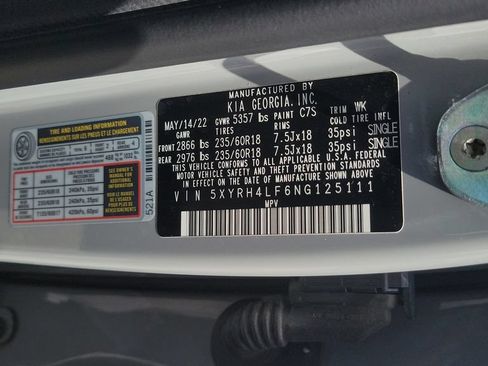 Used 2022 Kia Sorento EX FWD image 41