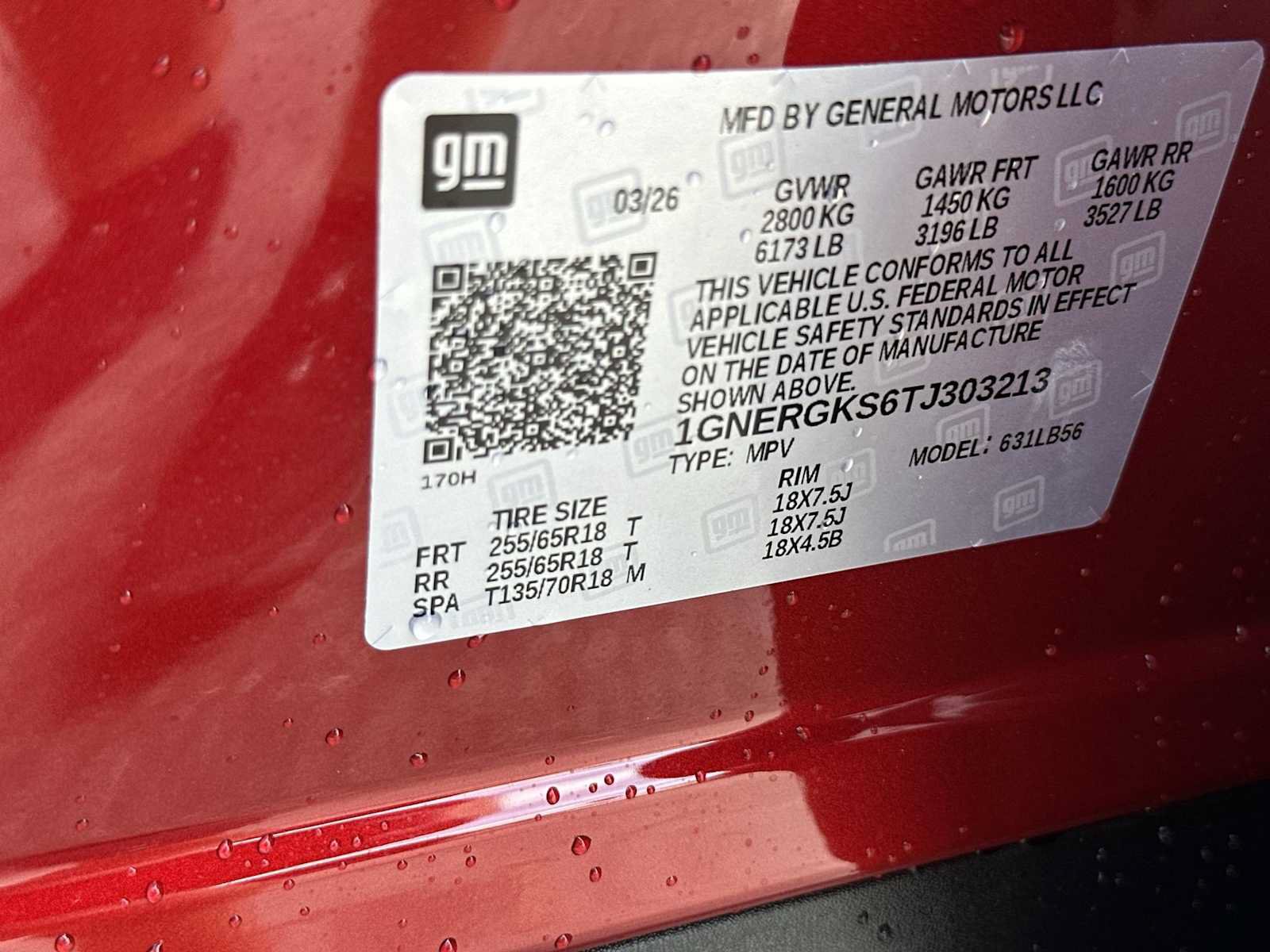 New 2026 Chevrolet Traverse LT w/ LPO, Floor Liner Package FWD image 27
