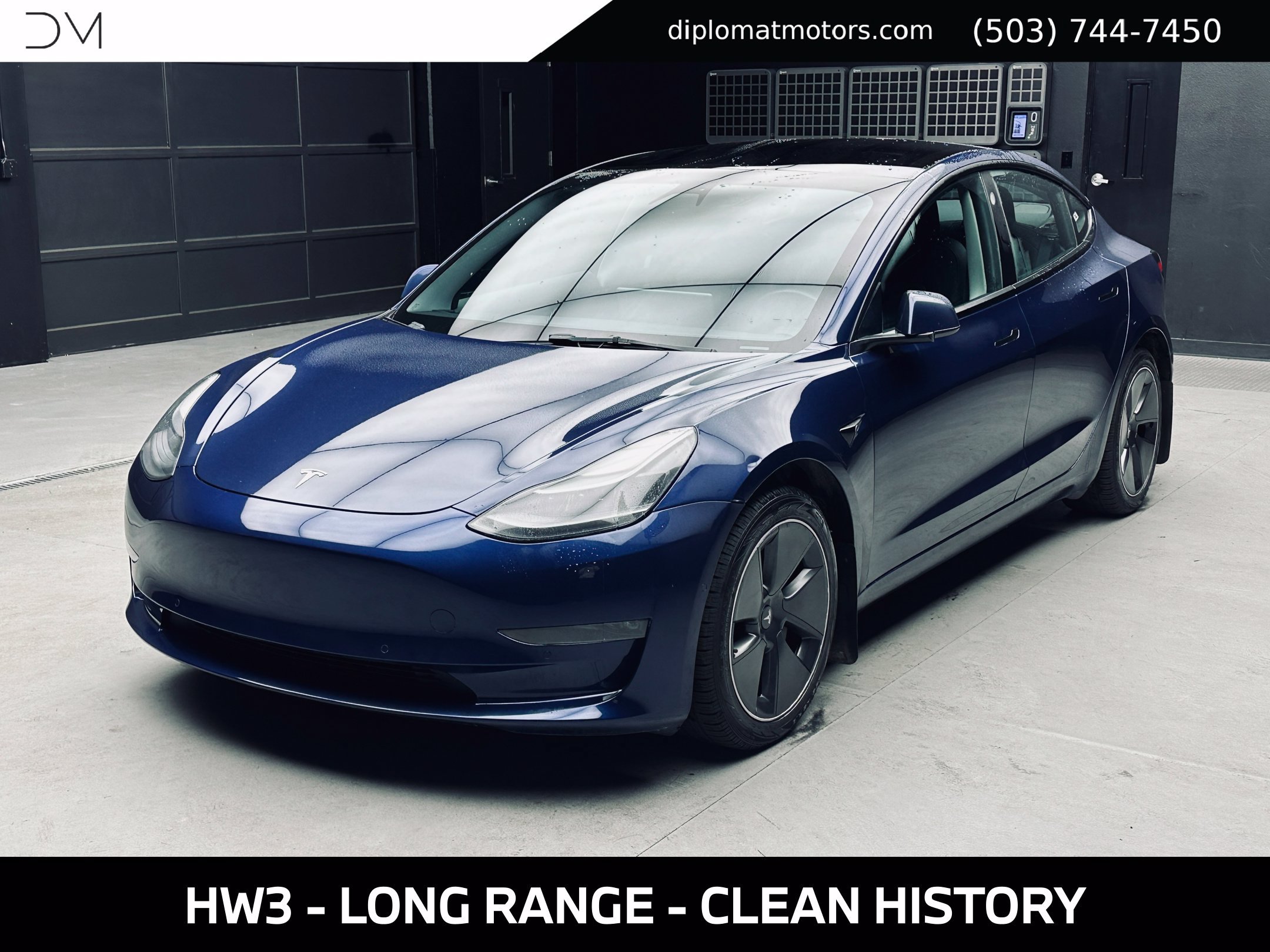 Used 2022 Tesla Model 3 Long Range AWD/4WD image 1