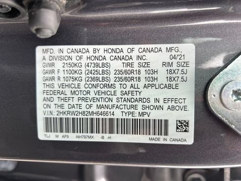 Used 2021 Honda CR-V EX-L image 14