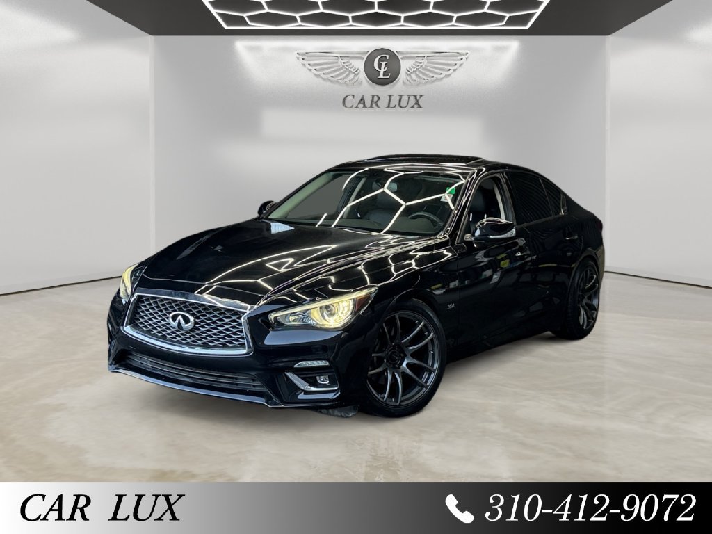 Used 2018 INFINITI Q50 Luxe AWD/4WD image 1