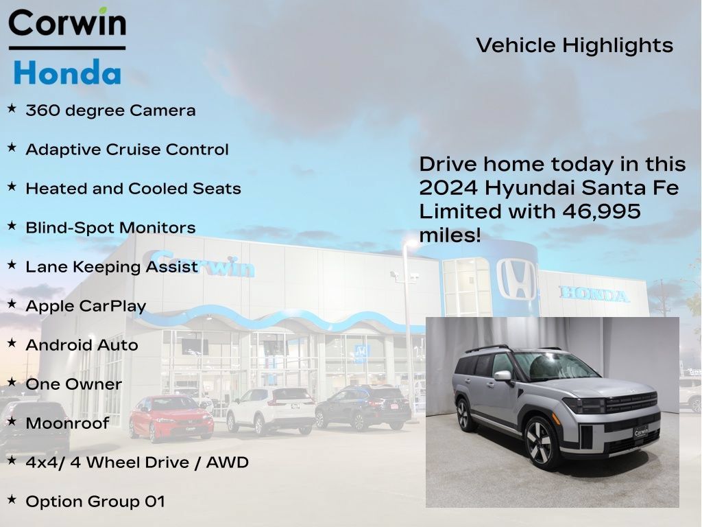 Used 2024 Hyundai Santa Fe Limited AWD/4WD image 6