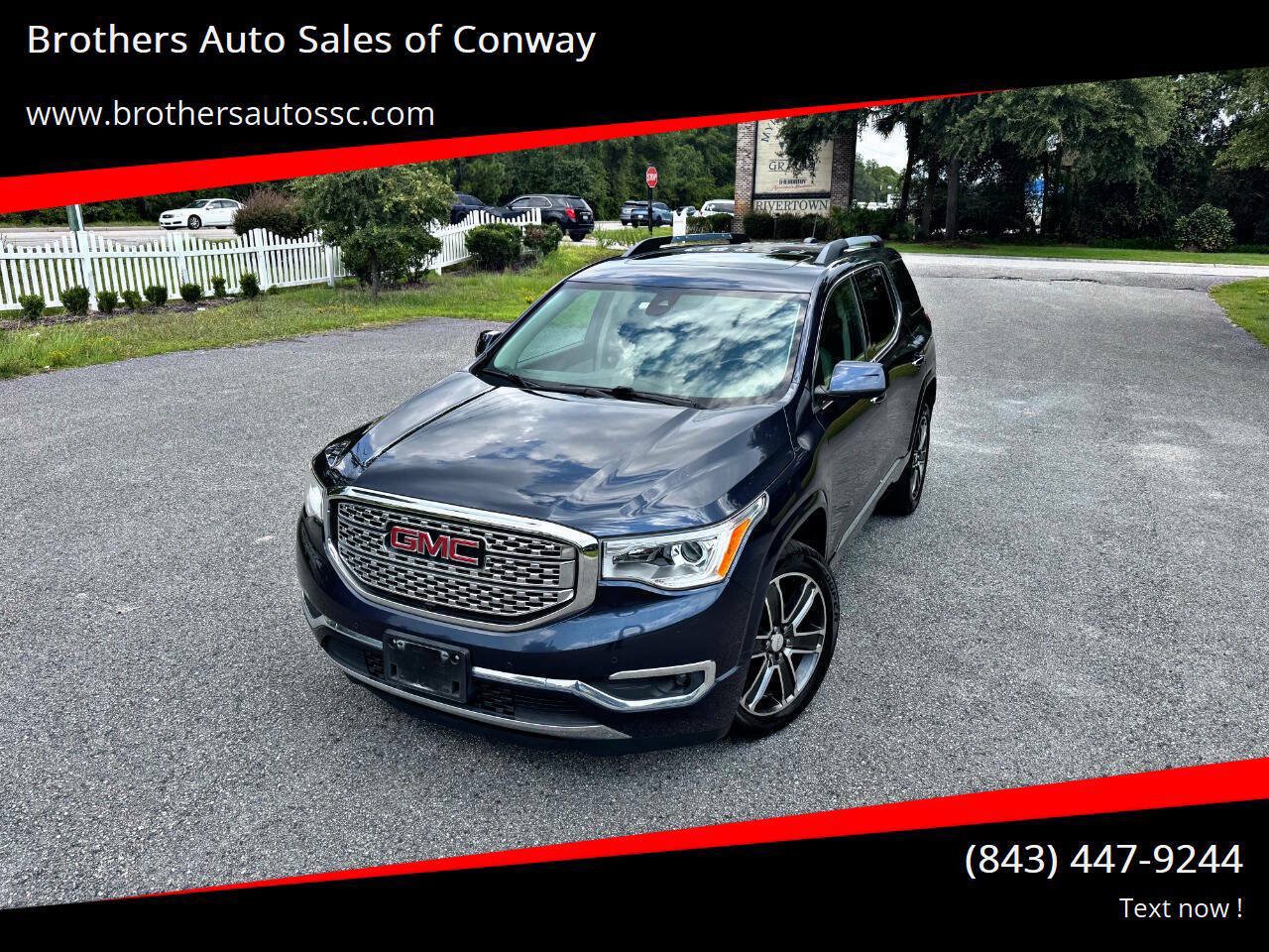 Used 2018 GMC Acadia Denali w/ Technology Package AWD/4WD image 1
