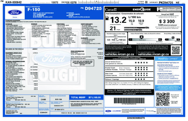 Used 2023 Ford F150 XLT w/ Equipment Group 301A Mid AWD/4WD image 38