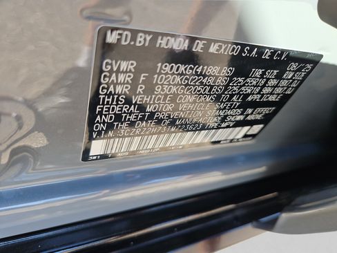 Certified 2026 Honda HR-V EX-L image 7
