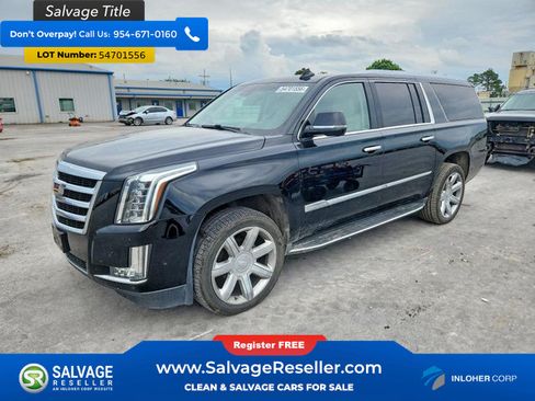 Used 2017 Cadillac Escalade ESV Luxury AWD/4WD image 1