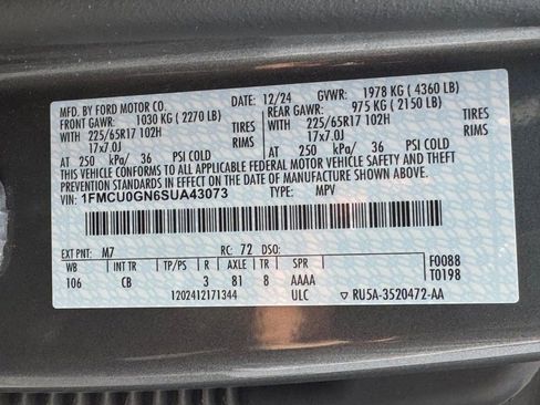 Used 2025 Ford Escape Active FWD image 28