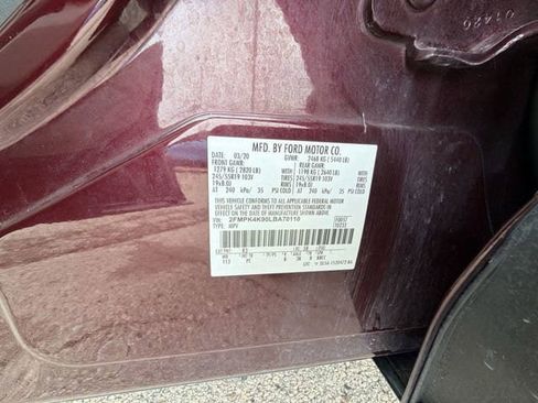 Used 2020 Ford Edge Titanium w/ Equipment Group 301A AWD/4WD image 6