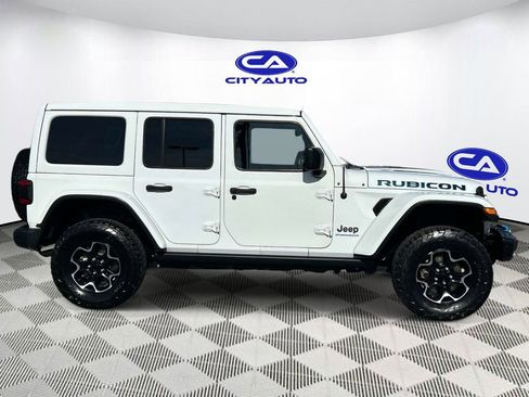 Used 2023 Jeep Wrangler Unlimited Rubicon 4xe w/ Steel Bumper Group AWD/4WD image 2