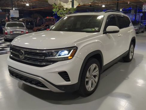 Used 2021 Volkswagen Atlas SE w/ Panoramic Sunroof Package AWD/4WD image 1